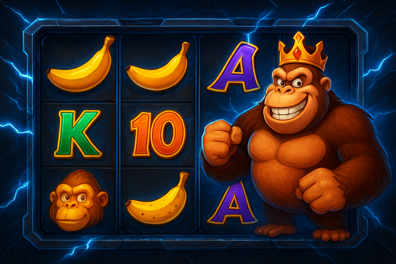King Kong Cash Even Bigger Bananas 4 Slot